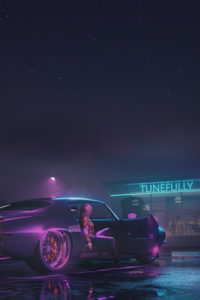 Nightcall 4k (1080x2400) Resolution Wallpaper