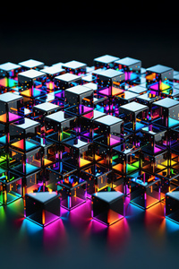 Abstraction Cubes (800x1280) Resolution Wallpaper