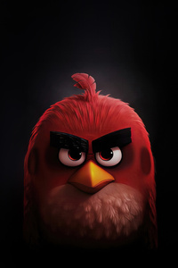 Angry Birds Dark 5k (1440x2560) Resolution Wallpaper