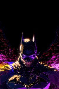 Batman Stands Tall 5k (1080x2280) Resolution Wallpaper