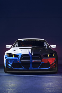 Bmw M4 Gt4 Evo 2024 (750x1334) Resolution Wallpaper