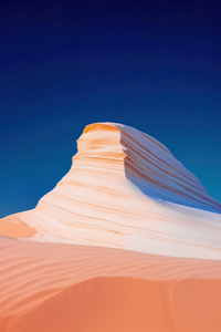 Canyon Sky Meets Sandstone (1440x2560) Resolution Wallpaper