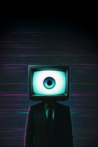 Digital Dystopia (800x1280) Resolution Wallpaper