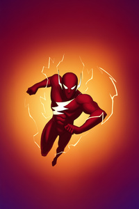 Flash Heroic Leap (720x1280) Resolution Wallpaper