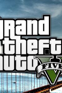 Gta 5 Logo (1080x2400) Resolution Wallpaper