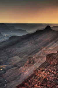 Grand Canyon Golden Hour 5k (240x320) Resolution Wallpaper