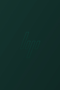 Hp Logo Green 8k (2160x3840) Resolution Wallpaper