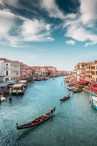 Italy Boats Venice Canal 5k (240x320) Resolution Wallpaper