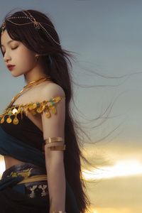 Jeweley Asian Women (1080x2160) Resolution Wallpaper