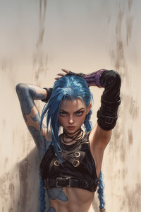 Jinx A Black Topped Vision (480x854) Resolution Wallpaper