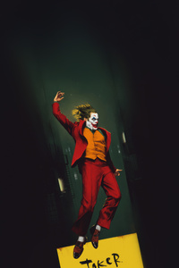 Joker Vigil Over The City (1080x1920) Resolution Wallpaper