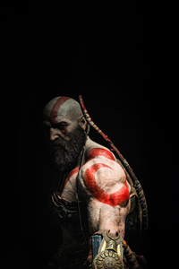 Kratos The God Of War (750x1334) Resolution Wallpaper