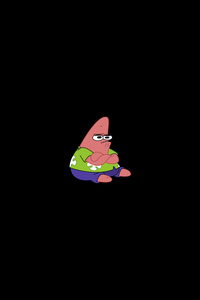 Patrick Star (1440x2560) Resolution Wallpaper