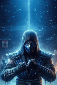 Sub Zero Scorpion 4k (720x1280) Resolution Wallpaper