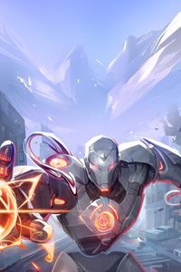 Ultron Marvel Rivals Game (1080x2400) Resolution Wallpaper