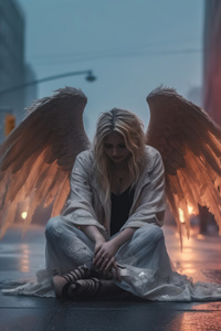 When The Angels Cry (1280x2120) Resolution Wallpaper