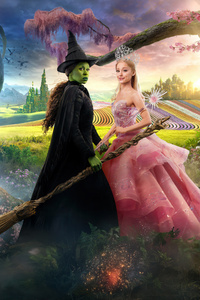 Wicked Movie 2024 4k (2160x3840) Resolution Wallpaper