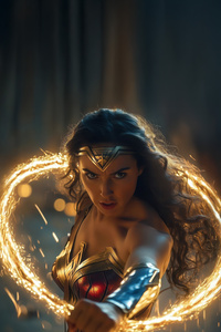 Wonder Woman Transformed (320x568) Resolution Wallpaper