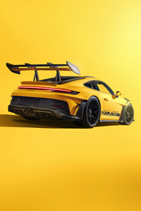 Yellow Porsche 911 Gt3rs (750x1334) Resolution Wallpaper