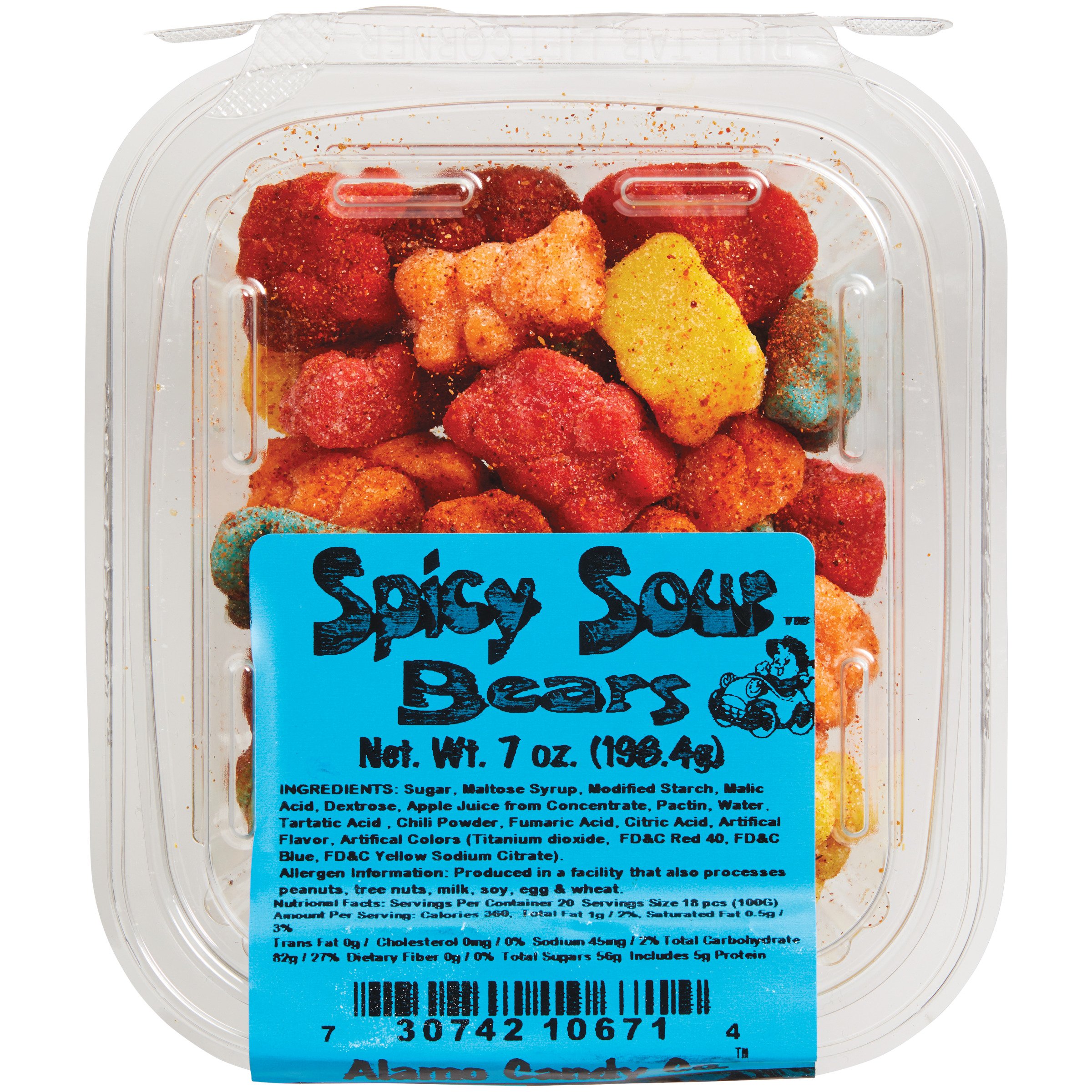 Alamo Candy Spicy Sour Bears - Shop Candy at H-E-B