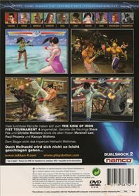 Tekken 4 - Box - Back Image