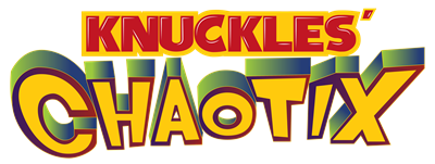 Knuckles' Chaotix - Clear Logo Image