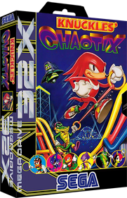 Knuckles' Chaotix - Box - 3D Image