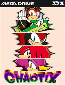 Knuckles' Chaotix - Fanart - Box - Front Image