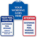 Pool SIgns