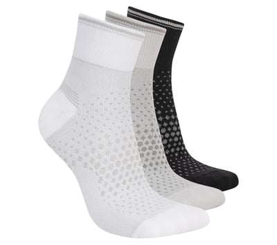 3 Pack Women's Reflective Performance Quarter Socks