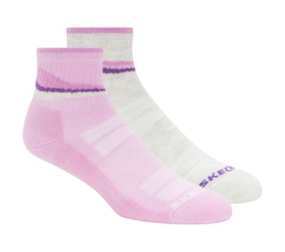 2 Pack Women's Trail Quarter Socks