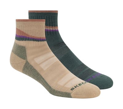 2 Pack Women's Trail Quarter Socks