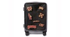 OFF-WHITE C/O Ac Milan Logo Cabin Luggage Transparent/Grey