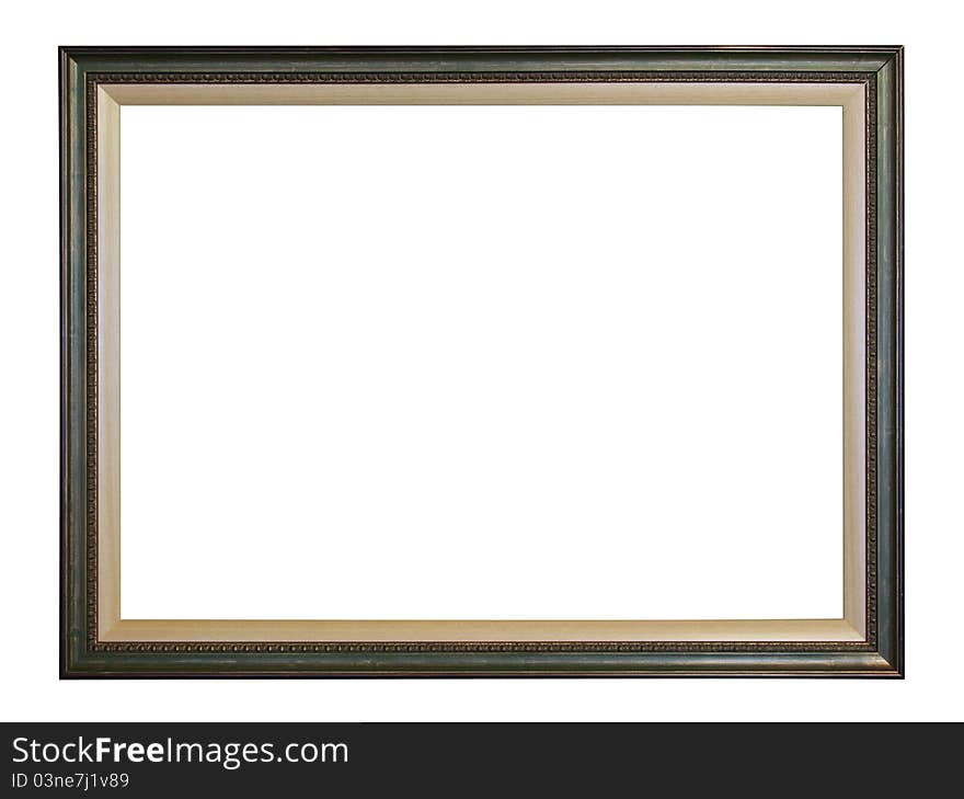 Picture frame isolated on the white