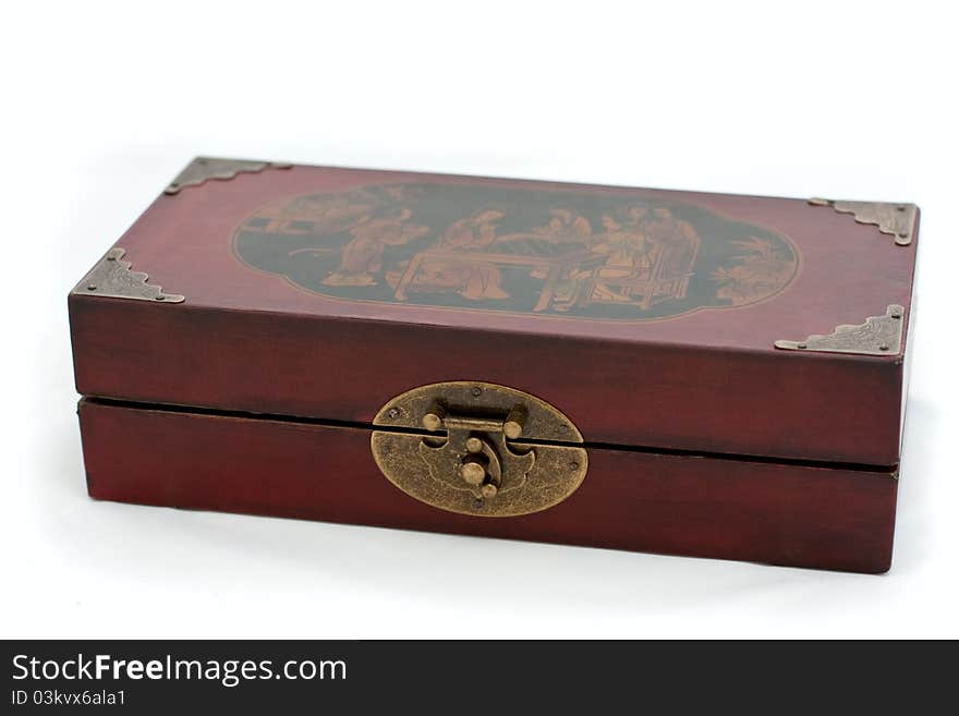 Old Chinese chess box