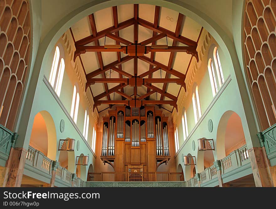 Mt. Angel Abbey interior6