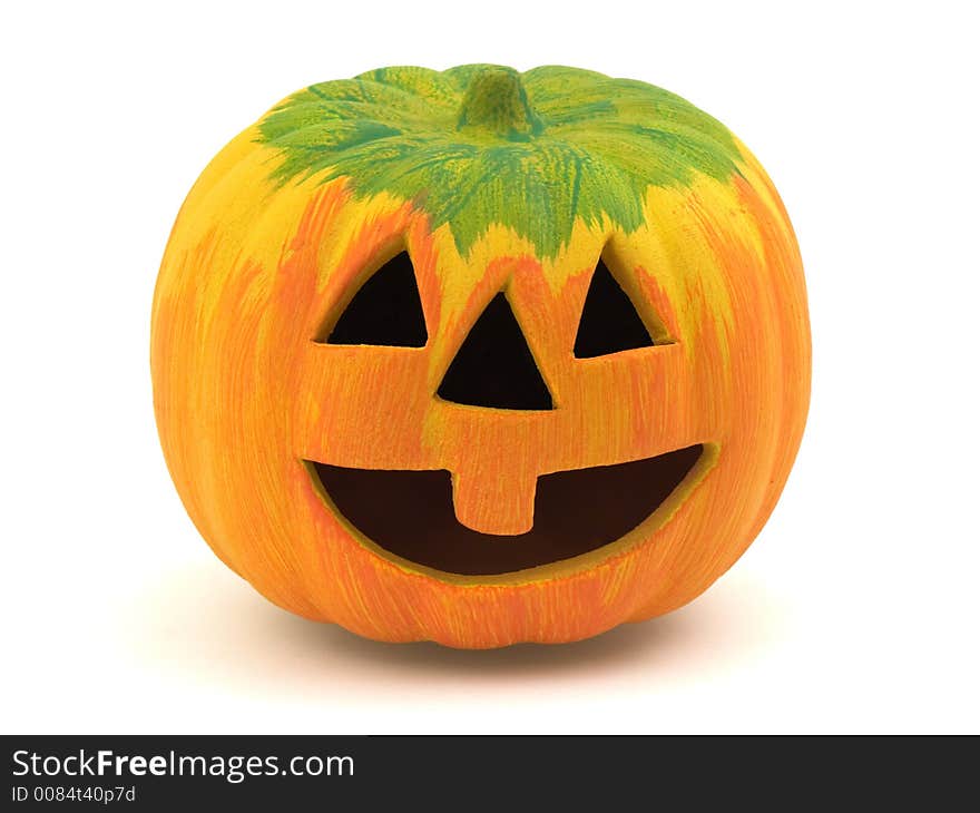 Halloween figurine isolated on white background