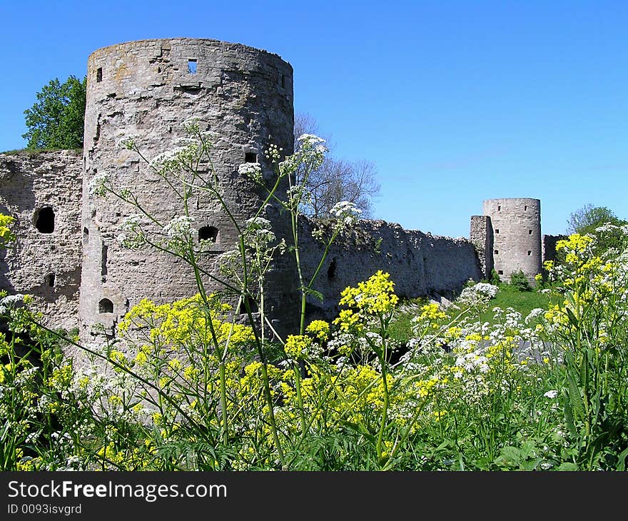 Koporie fortress, XIII century russian fortress