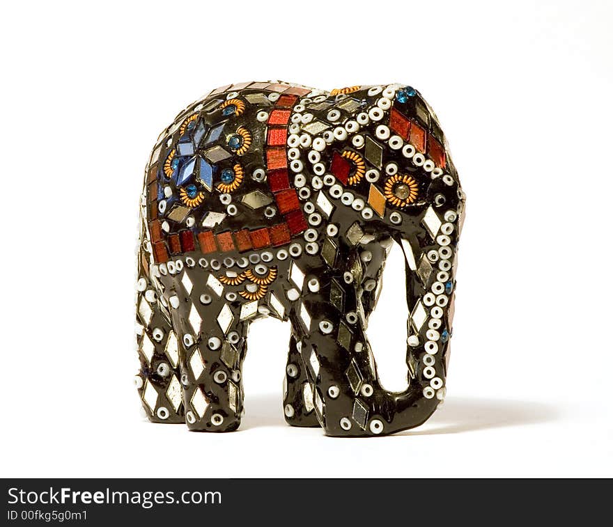 Traditional Indian figurine of elephant