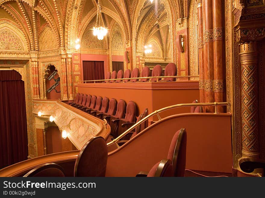 Old cinema interiors