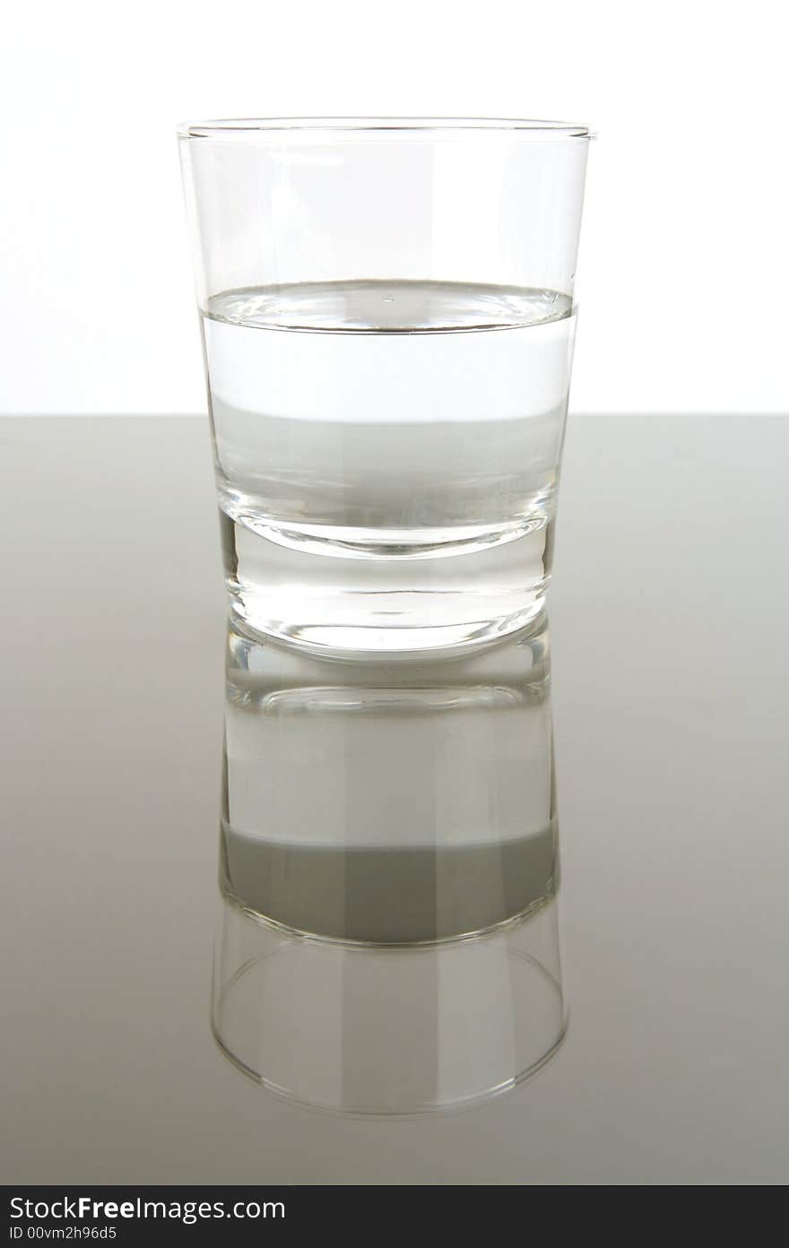 Bottled drinking water isolated against a white background. Bottled drinking water isolated against a white background