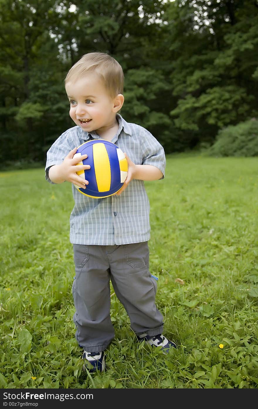 The Boy With A Ball