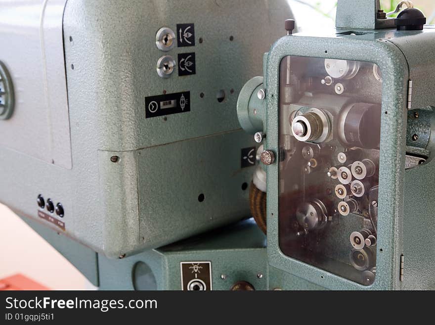 Old 35mm projector