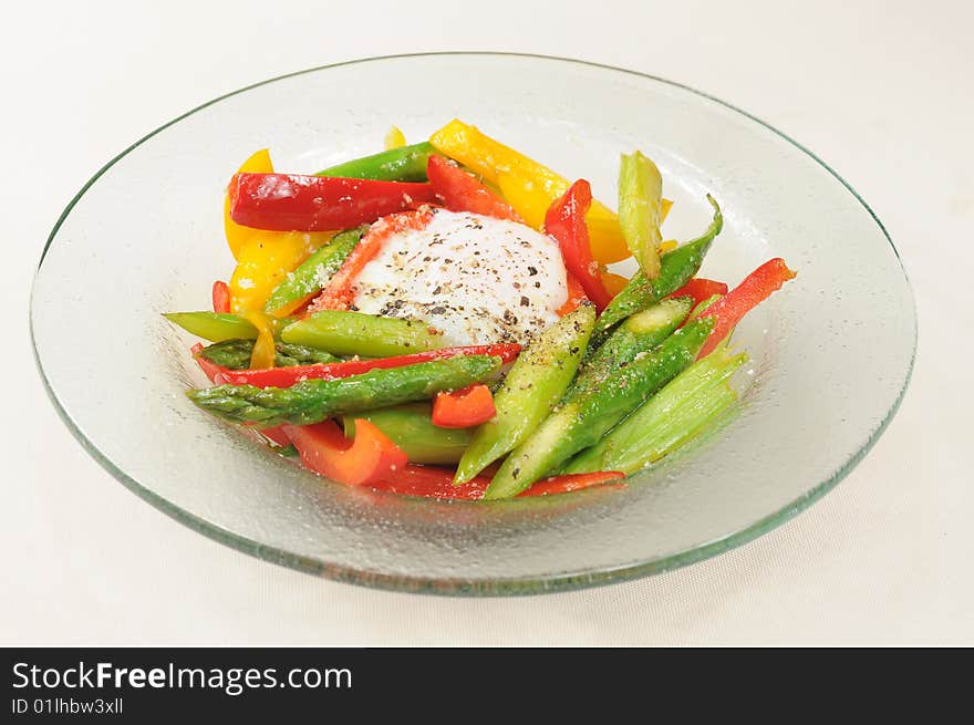 Health and delicious fresh salad