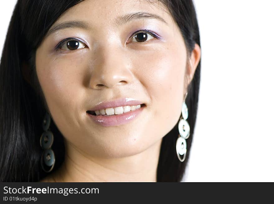 Smiling Chinese girl - portrait