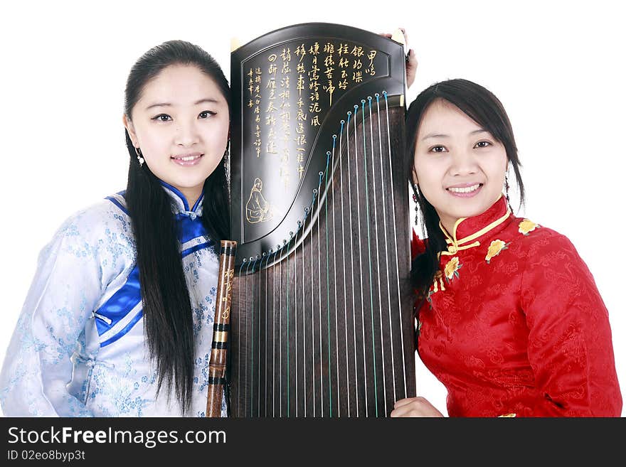 Two female musicians