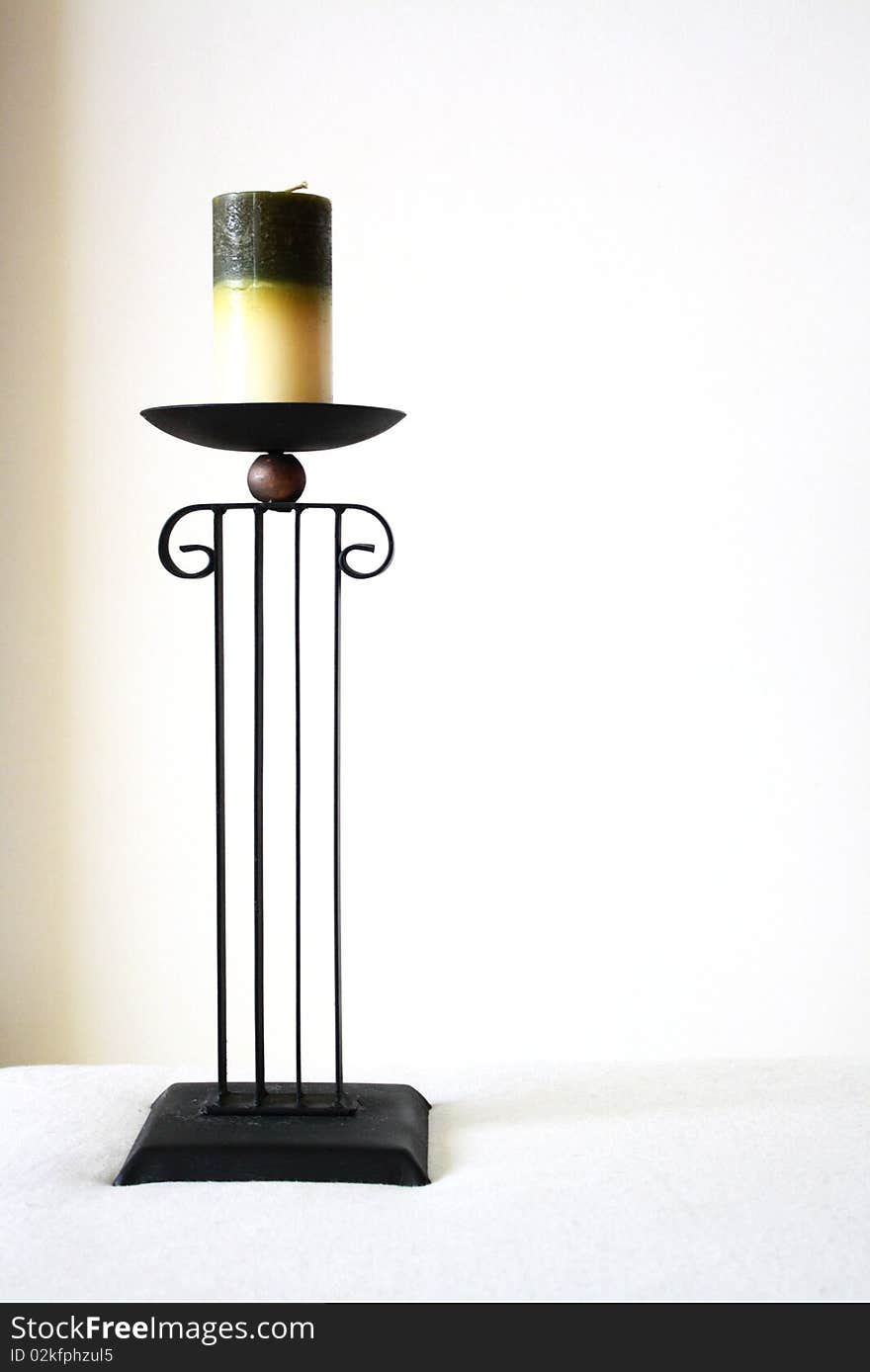 Inspirational candle holder, simple in design and concept