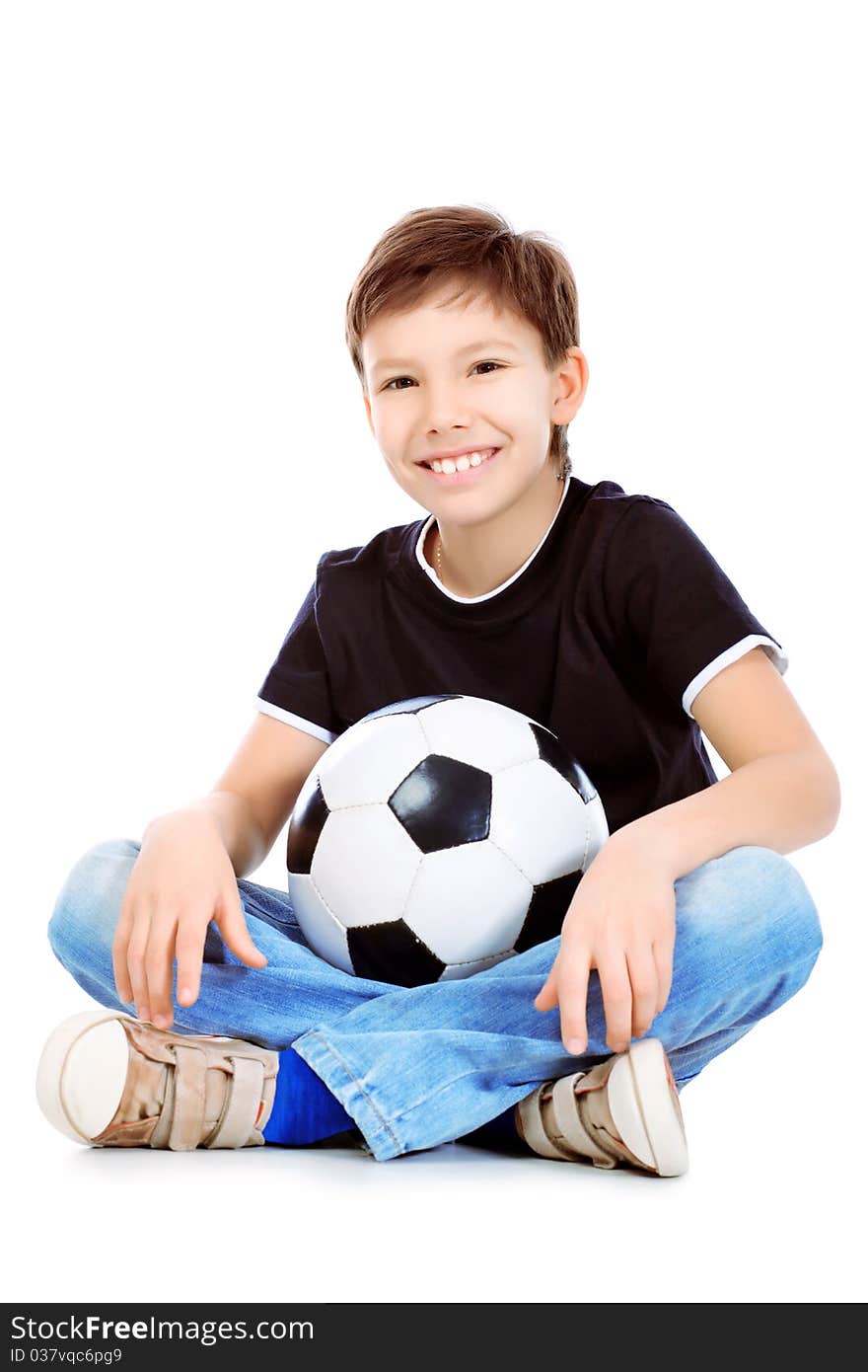 Boy with ball