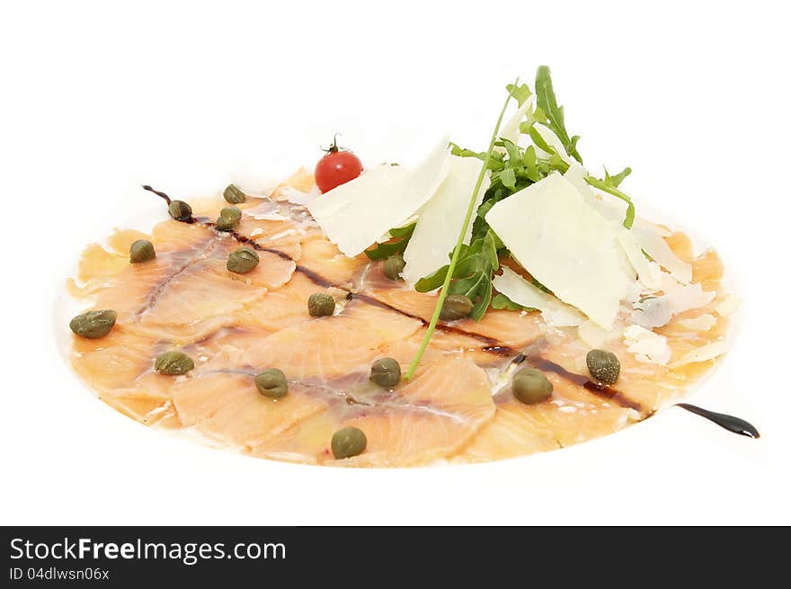 Fish carpaccio