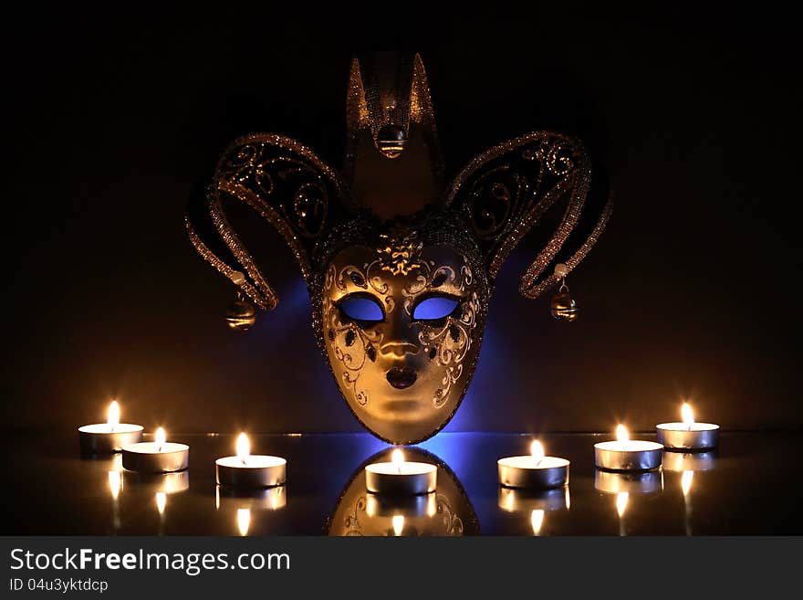 Mask And Candles